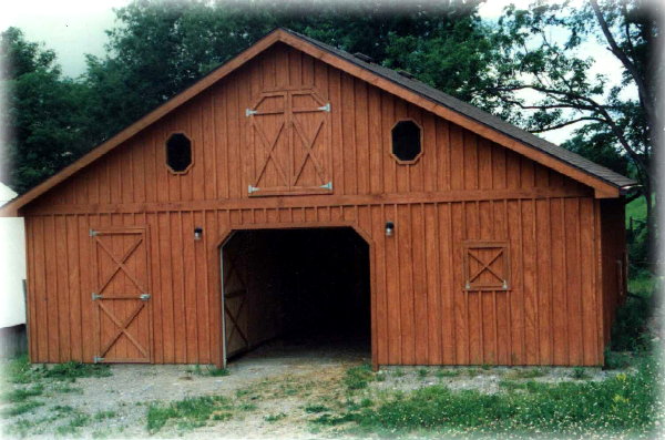 Small Horse Barns